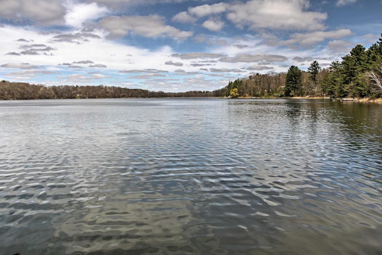 Cozy Balsam Lake Home Deck, Private Dock And Kayaks ภายนอก รูปภาพ